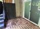 View of the deck with access to the home's sliding glass door at 3230 Plymouth Rock Dr, Douglasville, GA 30135