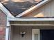 Exterior detail showing peeling paint and possible wood rot at 3230 Plymouth Rock Dr, Douglasville, GA 30135