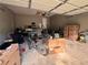 View of a spacious two-car garage, showing ample storage potential at 3230 Plymouth Rock Dr, Douglasville, GA 30135
