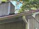 Close-up of a roof showing damaged shingles and possible structural issues at 3230 Plymouth Rock Dr, Douglasville, GA 30135