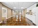 Finished basement boasts a bright and open floor plan and has lots of natural light from the windows at 3495 Mill Bridge Dr, Marietta, GA 30062