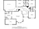 Upper level floor plan layout for the primary bedroom, and additional bedrooms at 3495 Mill Bridge Dr, Marietta, GA 30062