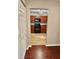 An eat-in kitchen featuring wood cabinets and black appliances at 121 Brittany Ct, Duluth, GA 30096