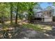 Backyard featuring green space and concrete patio at 2701 Log Cabin Se Dr, Atlanta, GA 30339