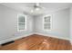Cozy bedroom with hardwood floors and lots of natural light at 2701 Log Cabin Se Dr, Atlanta, GA 30339