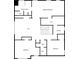 Detailed floorplan showcasing the layout of the home's upper floor, including the primary bedroom, loft and bedrooms at 216 Orchard Trl, Canton, GA 30115