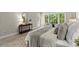 The main bedroom features a sitting area with bright windows, neutral walls, and a walk-in closet at 3600 Goldenrod Dr, Alpharetta, GA 30005