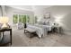 The main bedroom features a sitting area with large bright windows, neutral walls, and a walk-in closet at 3600 Goldenrod Dr, Alpharetta, GA 30005