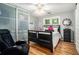 Bedroom with a ceiling fan and closet at 507 Spring Creek Ne Way, Marietta, GA 30068