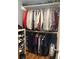 Well-organized closet with ample hanging space and shelving for storage at 507 Spring Creek Ne Way, Marietta, GA 30068