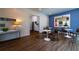 Well-appointed common area with a view into a kitchen and other seating options at 1088 Battery Park Rd, Decatur, GA 30033