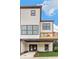 Modern exterior with large windows and a deck at 1088 Battery Park Rd, Decatur, GA 30033