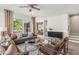 Cozy living room with large windows and modern decor, providing a comfortable space at 1088 Battery Park Rd, Decatur, GA 30033