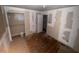 Bedroom undergoing renovation, featuring a closet and fresh plaster, perfect for customization at 1101 Isa Se Dr, Atlanta, GA 30315