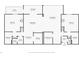 Detailed floor plan showcasing layout, room dimensions, and closet locations for first-floor living at 1800 Clairmont Lk # 412, Decatur, GA 30033