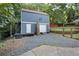 Exterior of storage building with door, ramp, and staircase access at 2067 Kinridge Ct, Marietta, GA 30062