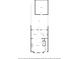 Floor plan displaying kitchen, dining room, living room, patio, and garage at 239 S Village Sq, Canton, GA 30115