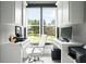 Bright office space with modern fixtures and a large window with outdoor views at 2804 Skyland Ne Dr, Brookhaven, GA 30341