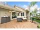 Entertain on this deck with outdoor seating and views of the backyard at 12162 Mountain Laurel Dr, Roswell, GA 30075