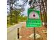 Silver Comet Trail sign with distances to Brushy Mt Tunnel and Polk County Line at 211 Serendipity Way, Dallas, GA 30157