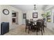 Sunny dining area provides room for entertaining and backyard access at 618 Summerville Dr, Lawrenceville, GA 30046