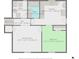 Floor plan featuring utility, bath, kitchen, hall, Gathering room, and bedroom with listed square footage at 618 Summerville Dr, Lawrenceville, GA 30046