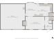 This floorplan highlights an open layout that joins a large garage to a living room, dining area, and kitchen at 618 Summerville Dr, Lawrenceville, GA 30046