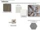 Interior design finishes with wood flooring, stair rail, door hardware, and paint colors at 512 Winston Croft Cir # 57, Johns Creek, GA 30022
