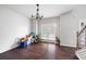 Inviting living room with hardwood floors, natural light, and neutral paint at 1016 Buckeye Ln, Villa Rica, GA 30180