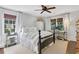 Cozy bedroom setup with a neutral color palette and functional workstation at 435 Grenock Cir, Atlanta, GA 30328