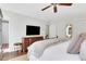 Spacious bedroom with hardwood floors, a ceiling fan, and neutral walls at 435 Grenock Cir, Atlanta, GA 30328