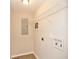 The laundry room features an electrical panel and hookups at 537 Eastside Dr, Dacula, GA 30019