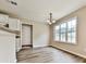 Cozy dining area featuring a large window and modern lighting at 114 Saddle Wood Dr, Dallas, GA 30157