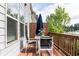 Charming patio area with a table and chairs, providing a cozy outdoor space for relaxation at 3133 Quinn Pl, Atlanta, GA 30341