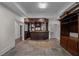Finished basement with full wet bar and tile flooring; great for entertaining at 8630 Moor Park Run, Duluth, GA 30097