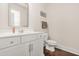 Bathroom featuring a vanity and toilet at 9990 Blackfriars Rd, Douglasville, GA 30135