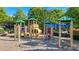 Colorful playground with multiple play structures, perfect for outdoor fun at 9990 Blackfriars Rd, Douglasville, GA 30135