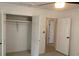 Cozy bedroom featuring a closet and interior door, creating a simple and functional atmosphere at 106 E Wade St, Oxford, GA 30054