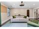Home office features a couch, desk, and hardwood floors at 1180 Branch Water Ct, Dunwoody, GA 30338