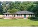 Charming single story home with a well-manicured lawn and mature trees offering shade at 2100 Shady Ln, Tucker, GA 30084