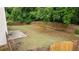 Large, fenced backyard with plenty of green space and privacy at 1029 Harvest Brook Dr, Lawrenceville, GA 30043