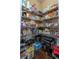 Pantry with wire shelving for organized storage of food and appliances at 1029 Harvest Brook Dr, Lawrenceville, GA 30043