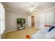 Inviting bedroom with a daybed, white trim, and neutral walls, offering a versatile space at 1304 Carrington Way, Lawrenceville, GA 30044