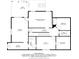 Detailed floor plan showcasing the layout of the home, including rooms, dimensions, and total square footage at 1304 Carrington Way, Lawrenceville, GA 30044
