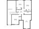 Upstairs floor plan featuring four bedrooms, a loft, a bathroom, and a hallway at 4375 Split Creek Dr, Douglasville, GA 30135