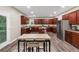 Spacious kitchen with ample counter space, an island, and stainless steel appliances at 4375 Split Creek Dr, Douglasville, GA 30135