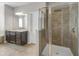 Spacious bathroom features a large shower and vanity with tile flooring at 4204 Hardy Ave, Smyrna, GA 30082