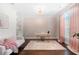 Bright home office with a stylish accent wall, modern decor, and plenty of natural light at 4204 Hardy Ave, Smyrna, GA 30082