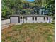 Charming single-story home featuring a modern gray brick facade and well-manicured lawn at 1770 Atherton Dr, Decatur, GA 30035
