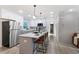 Sleek kitchen featuring modern appliances, quartz countertops, and a stylish breakfast bar at 1770 Atherton Dr, Decatur, GA 30035